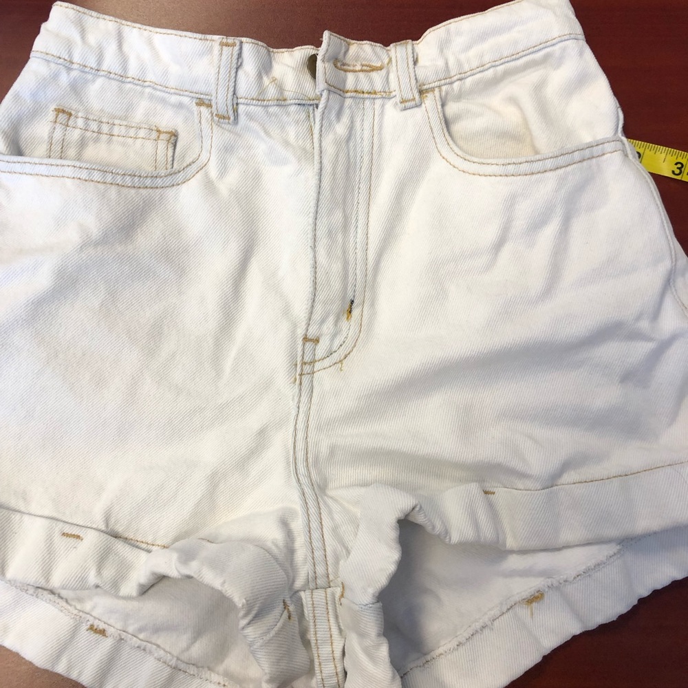 AMERICAN APPAREL MOM JEAN SHORTS SIZE 28 RARE